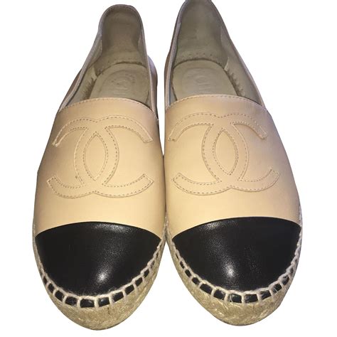 chanel espadrilles beige|Chanel espadrilles size chart.